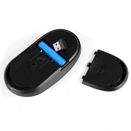 Theshy Ergonomics - Ratón inalámbrico óptico USB para Videojuegos, 2,4 GHz, 1600 ppp, Recargable, para PC