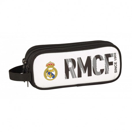 Real Madrid 811854635 2018 Estuches 21 cm, Blanco