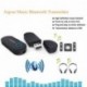 Aigoss Transmisor Bluetooth USB Adaptador de Audio Inalámbrico 3.5mm para TV/Ordenador/ Auriculares/Altavoz, Baja Latencia,Co
