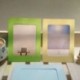 FineInno 10Pcs Marco de Fotos de Papel Kraft con Clips de Madera y Yute Guine Decoraciones de Pared y hogar