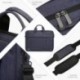 HOMIEE Bolsa para Portátil, Maletín Portátil 13 Pulgadas, Bolso Bandolera, Maletín para Portátli de 13.3 Pulgadas, Multifunci