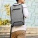 Mochila Hombre de Viaje, Mochila de Ordenador con Puerto USB y Bolso Antirrobo, Mochila para Portátil hasta 15.6 Pulgadas - G