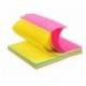 Nikgic Caliente Papel de Carta Fácil fluoreszierender dauerhafter Adhesivo 100 Hojas klebezettel klebezettel Multicolor Papel