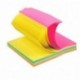 Nikgic Caliente Papel de Carta Fácil fluoreszierender dauerhafter Adhesivo 100 Hojas klebezettel klebezettel Multicolor Papel