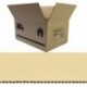 Cajas de Cartón Multiusos Pack de 15 Tamaño 300 x 200 x 150 mm - Mudanza - Embalaje - Almacenaje - Color Marrón