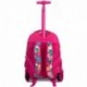 Niños Trolley Mochila Escolar Bolso - Niña Niño 2 Ruedas Con Ruedas Equipaje De Viaje Para Niños Con Bolsa Trolley