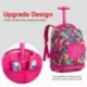 Niños Trolley Mochila Escolar Bolso - Niña Niño 2 Ruedas Con Ruedas Equipaje De Viaje Para Niños Con Bolsa Trolley
