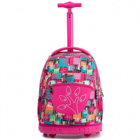 Niños Trolley Mochila Escolar Bolso - Niña Niño 2 Ruedas Con Ruedas Equipaje De Viaje Para Niños Con Bolsa Trolley