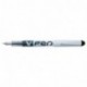 Pilot – flowpack 3 V-pen – Pluma estilográfica borrable – negro – punta media