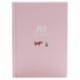 Planificador diario, 2018 años A5 vida personal organizador para hábitos y portería, 114 hojas/228 páginas, color rosa