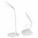 Eaxus lámpara de escritorio/ – Lámpara de mesa con función táctil y cuello flexible. 3 niveles de brillo. energieeffiziente A