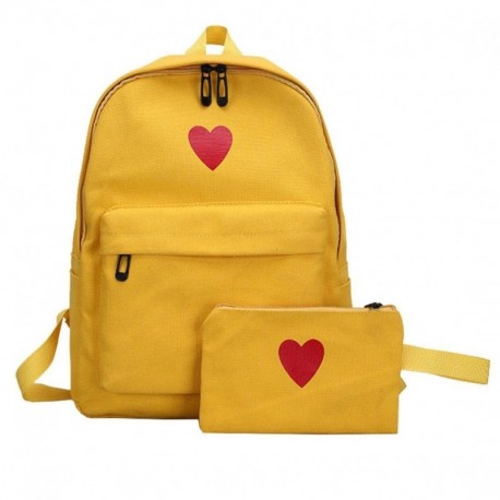 JYC,Mochila de mujer,Bolsos bandolera,Bolsos de mano,Bolsas escolares,Estuches,Bolsos para mujer,Lona Niña Bolso Campus Paque