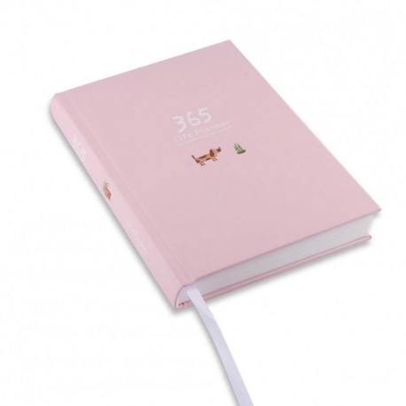 365 Life Planner - Agenda Clásica, Cuaderno Agenda Libro cuaderno en blanco Notebook Libreta Mano Escrito Viaje Agenda Anual 