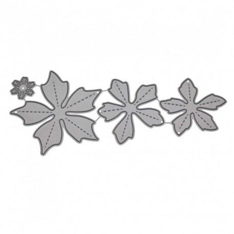 JiaMeng Troqueles de Corte de Metal Acero Corazón de la Flor Plantillas de Troqueles de Corte de Metal DIY Scrapbooking Album