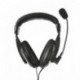 Trust Vega - Auriculares USB con micrófono, Color Negro