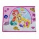 takestop Caja Plegable Princesas Disney Princesa Cenicienta Rapunzel Ariel 40 x 30 x 25 cm Caja Tapa reposapiés Puff diseño h