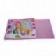 takestop Caja Plegable Princesas Disney Princesa Cenicienta Rapunzel Ariel 40 x 30 x 25 cm Caja Tapa reposapiés Puff diseño h
