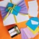 Mini Sobres 100 piezas de Multicolor Sobres Adorables Bonitos para Materiales de Regalo de Fiesta de Boda y Cumpleaños