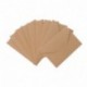 Xuniu 50 Piezas Sobres de Papel Artesanal Sobres de Kraft Vintage para Regalo de Tarjetas Scrapbooking Marrón