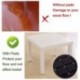 FABSELLER Almohadillas autoadhesivas antideslizantes para muebles, 186 piezas de diferentes tamaños de goma resistente para s