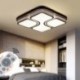 MYHOO 64W LED Regulable Luz de techo Diseño de moda moderna plafón,Lámpara de Bajo Consumo Techo para Dormitorio,Cocina,ofici