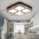 MYHOO 64W LED Regulable Luz de techo Diseño de moda moderna plafón,Lámpara de Bajo Consumo Techo para Dormitorio,Cocina,ofici