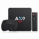 Última Android 7.1 TV Box- TICTID AX9 MAX TV Box con Mini Teclado inalámbirco con touchpad 2GB/16GB EMMC Quad-Core 64-bit Cor