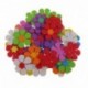 MagiDeal 40 Unidades Pegatinas Colores Mezclados Flores Espuma 6 Cm Niños Diy Decoraciones Artesanías