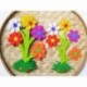 MagiDeal 40 Unidades Pegatinas Colores Mezclados Flores Espuma 6 Cm Niños Diy Decoraciones Artesanías