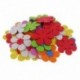 MagiDeal 40 Unidades Pegatinas Colores Mezclados Flores Espuma 6 Cm Niños Diy Decoraciones Artesanías