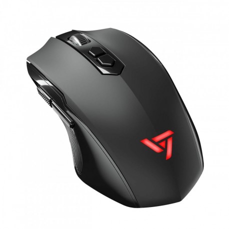 VicTsing Ratón Gaming Inalámbrico, Ratón Silencioso 2400 dpi 7 Botones, óptico dpi 5 Niveles de Ajuste con 2.4G USB Receptor 