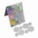 Cutogain Juego de Troqueles de Corte Huecos con Corte de Flor para Manualidades, álbum de Recortes, Tarjeta de Papel, C
