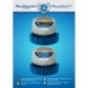 Securina24 Contador de monedas Euro SecuRina1200LCD con casillas y dispositivo enrollador negro - BBB - LCD 