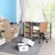 Aingoo Mesa Escritorio Pequeño Casa Escritorio de la computadora portátil con Estante de Almacenamiento Estudio de la Oficina