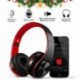 Auriculares Bluetooth con Micrófono Hi-Fi Deep Bass,ZLX Inalámbricos Headphones Plegables con Cancelación de Ruido Compatible