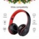 Auriculares Bluetooth con Micrófono Hi-Fi Deep Bass,ZLX Inalámbricos Headphones Plegables con Cancelación de Ruido Compatible
