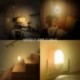 Luz Nocturna Infantil, AGPTEK Lámpara de Noche con Sensor de Luz Bajo Consumo Para Habitación Bebé, Niños, Dormitorio, Pasill