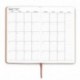 Agenda de Cubierta Dura 2018-2019, Dexmon Organizador Personal Diario, Semanal, Mensual de 5”x8.2"