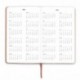 Agenda de Cubierta Dura 2018-2019, Dexmon Organizador Personal Diario, Semanal, Mensual de 5”x8.2"