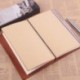 Cuaderno de Viaje Estilo Vintage Típico Dario Agenda con Funda de Cuero Sintético para Apuntar Día a Día marrón 