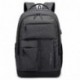 JANSBEN Impermeable Mochila Portatil Mujer Hombre,Mochilas Escolares Juveniles con USB Puerta hasta 15.6 Pulgadas Uni Casual 