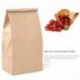 60 pcs Bolsas de Papel Kraft con Base, Rymall Bolsas de Papel Kraft para Alimentos Ideal para Bolsas de Regalo, Bolsas de Fie