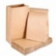 60 pcs Bolsas de Papel Kraft con Base, Rymall Bolsas de Papel Kraft para Alimentos Ideal para Bolsas de Regalo, Bolsas de Fie