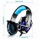 Auriculares Gaming PS4,Cascos Gaming, Auriculares Cascos Gaming de Mac Estéreo con Micrófono Juego Gaming Headset con 3.5mm J