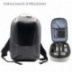 Waroomss Mochila dji Mavic, Maletín de Viaje Duro dji Mavic Pro, Mochila Resistente al Fuego Maletín de Trabajo Duro de Carbo