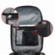 Waroomss Mochila dji Mavic, Maletín de Viaje Duro dji Mavic Pro, Mochila Resistente al Fuego Maletín de Trabajo Duro de Carbo