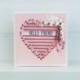 PeriwinkLuQ - Troquel de cortador de repujado con forma de corazón hueco, para tarjetas de felicitación, álbum de recortes de