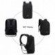 Mochilas para Ordenador portatil 15.6 Pulgadas Antirobo Impermeable con Cargador USB Mochila Viajes para Ocio/Negocio, Hombre
