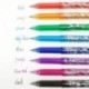 Alivier - Bolígrafo de gel borrable 0,5 mm, tinta neutro, diferentes colores 14.5 * 1.5cm rose red