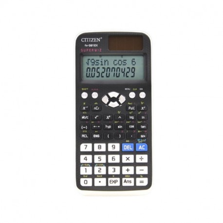 FX-991EX Calculadora científica avanzada 552FUNCION Count examen negro
